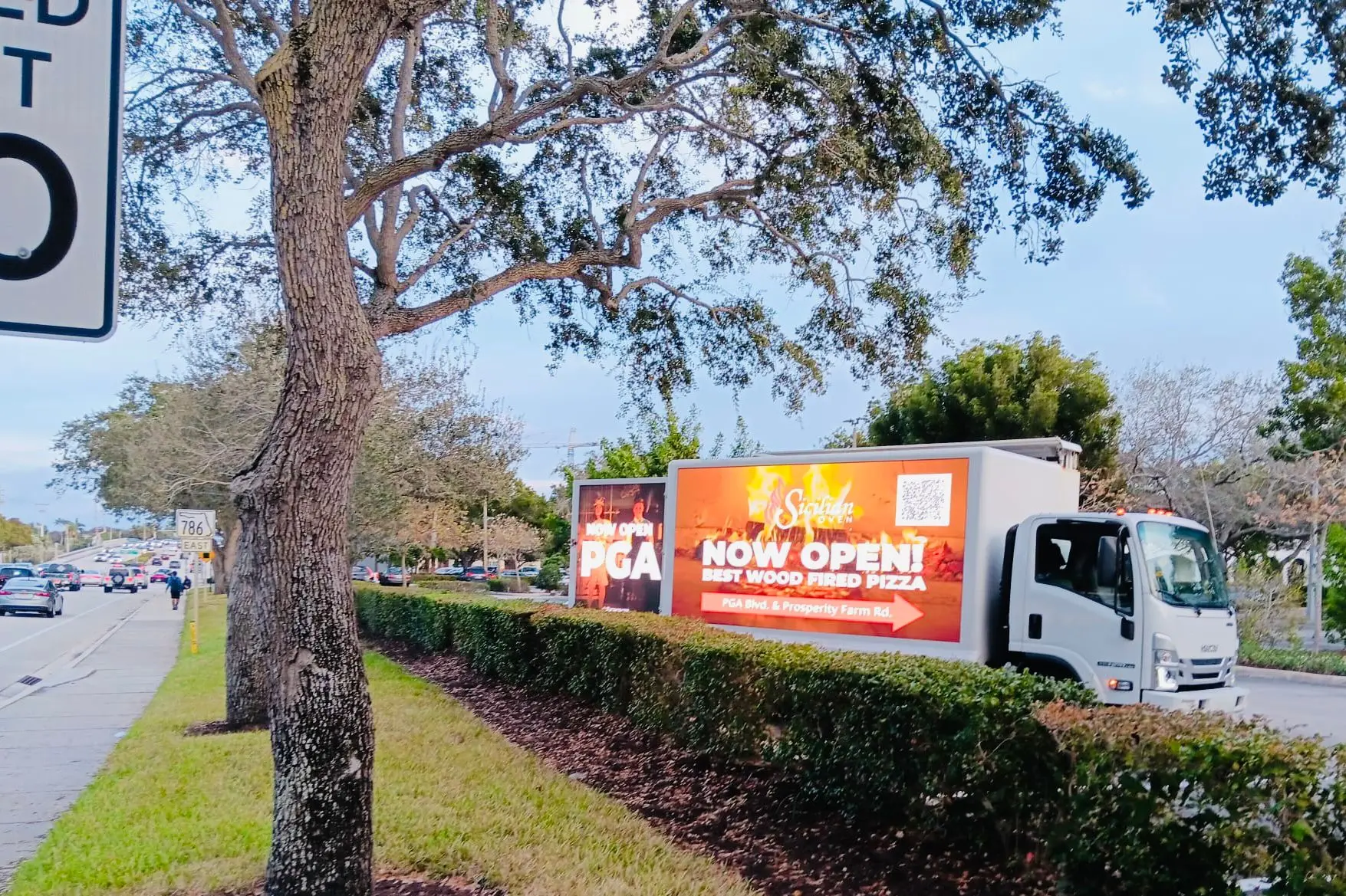 brand-promotion-mobile-billboard-on-street